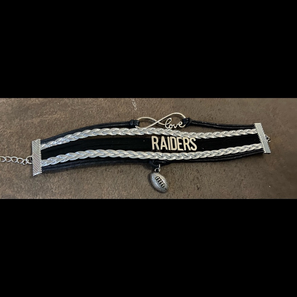 Las Vegas raiders bracelet